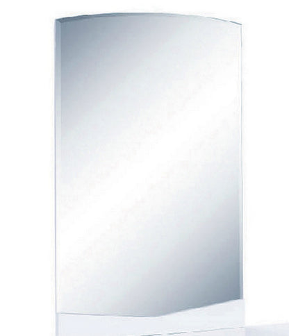 Miroir blanc brillant exquis de 43 po