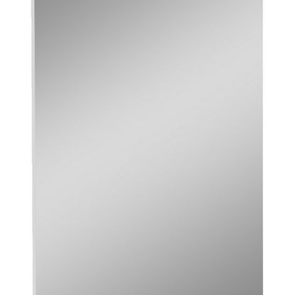 Superbe miroir blanc brillant de 45 po