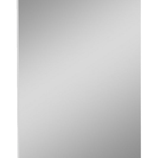 Superbe miroir blanc brillant de 45 po