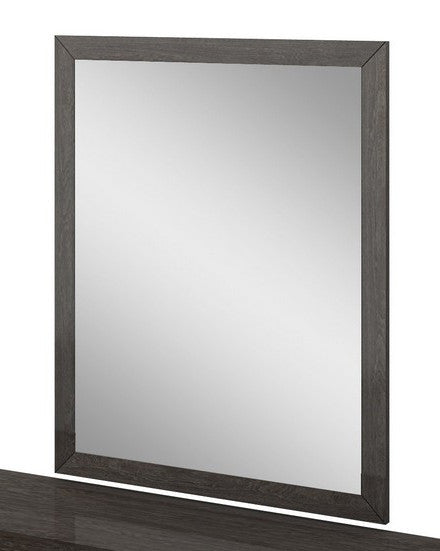 Miroir gris raffiné à haute brillance de 43 po