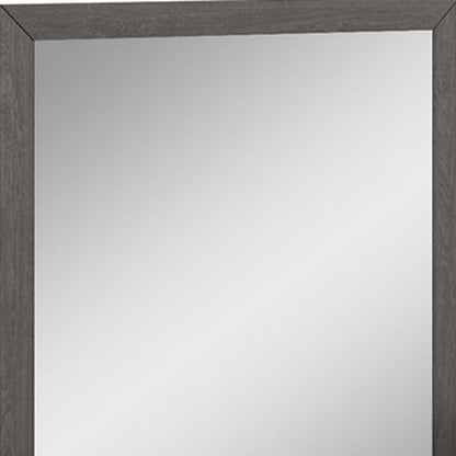 Miroir gris raffiné à haute brillance de 43 po