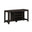 48" Deep Taupe Open Shelving TV Stand