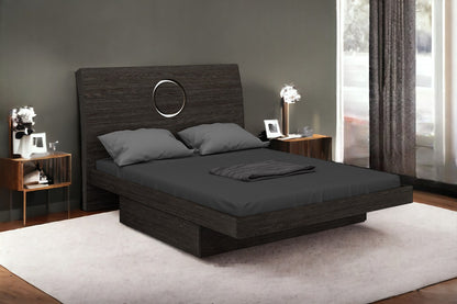 King Gray Bed