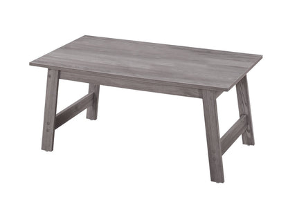 Ensemble de trois tables basses grises de 36 po