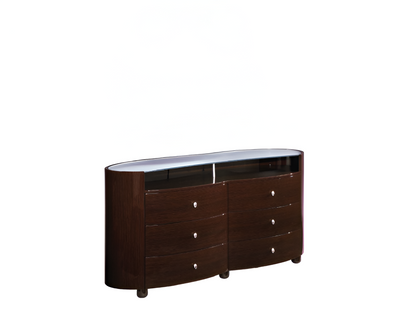 Commode en wengé 63" X 22" X 32"