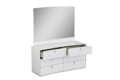 Commode blanche 62" X 19" X 30"