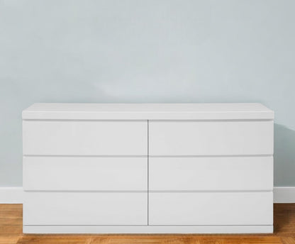 Commode double blanche 63 x 20 x 30