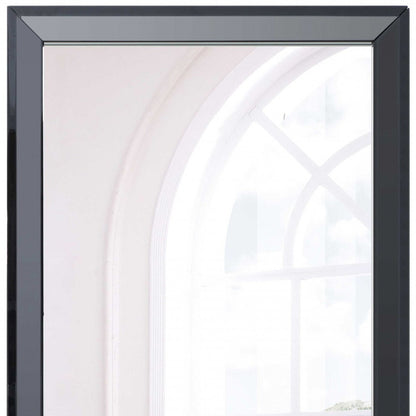 Miroir d'appoint rectangulaire noir