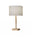 Cozy Cabin Natural Wood Table Lamp