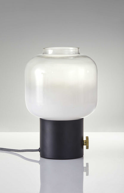 Mod Pod Brass Glass Table Lamp