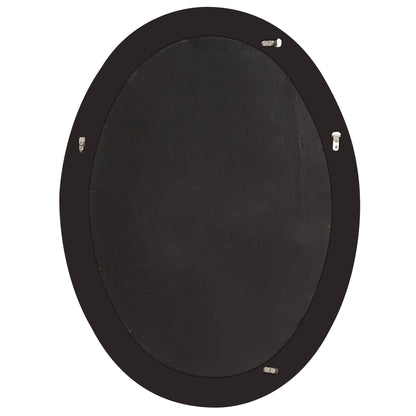 Miroir d'appoint avec cadre ovale doré de 33 po