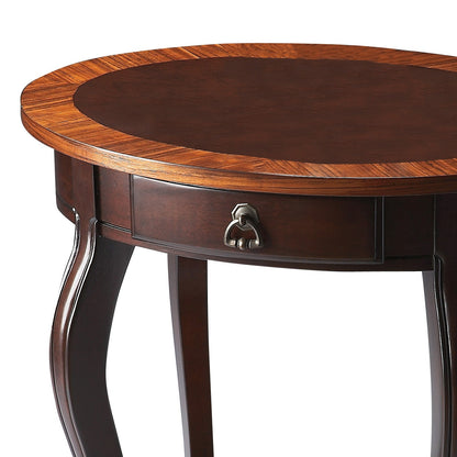 Table d'appoint ovale Cerisier Nouveau