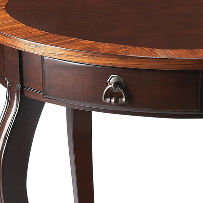 Table d'appoint ovale Cerisier Nouveau