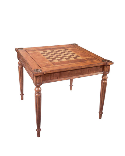 Table basse carrée marron de 36 po