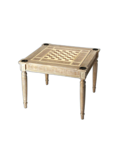 Table basse carrée grise de 36 po