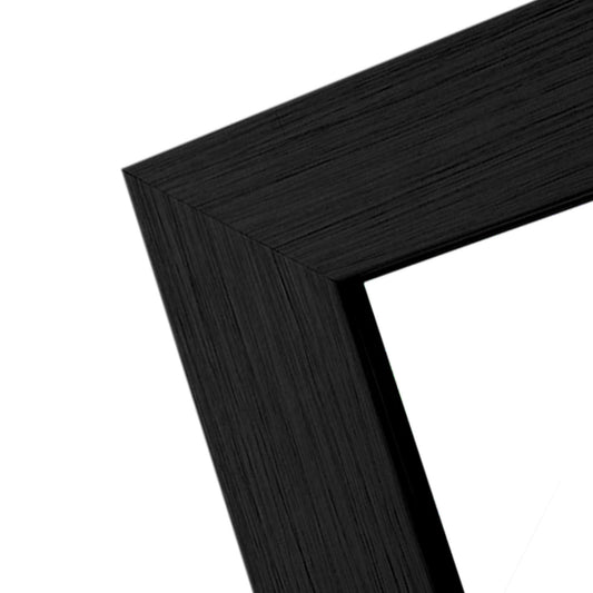 Miroir mural noir minimaliste