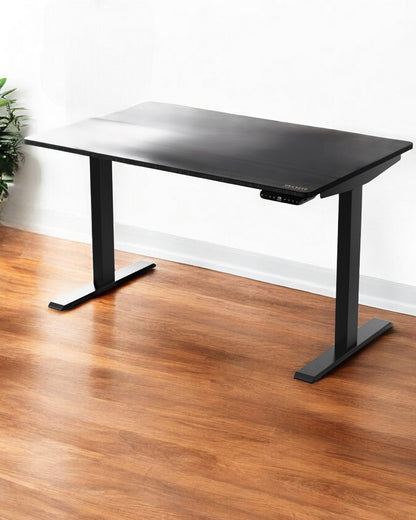 30" Adjustable Black Stainless Steel Standing Desk