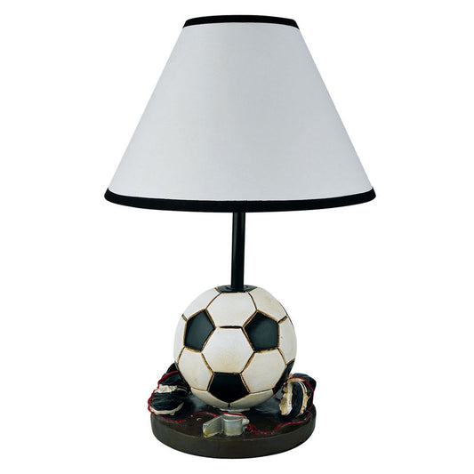 Lampe de table sur le thème du football