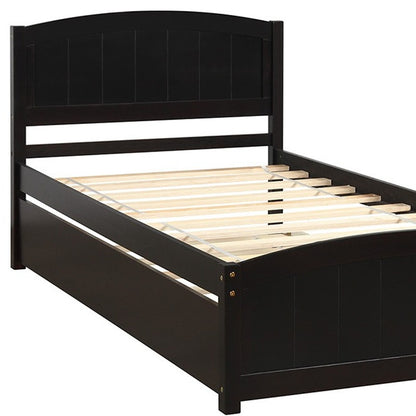 Espresso Twin Bed with Trundle