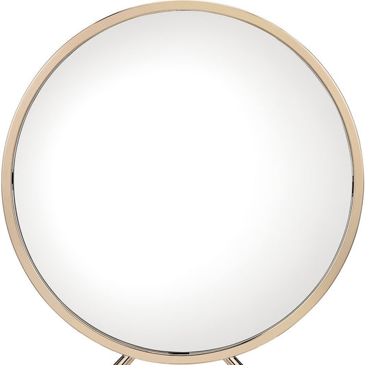 Miroir de table rond de 16 pouces pour le maquillage et le rasage