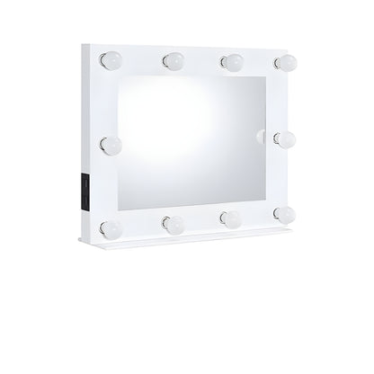 Miroir d'appoint au fini blanc de 26 po