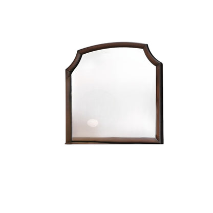 Miroir de commode irrégulier expresso de 37 po