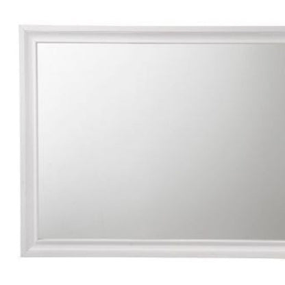 Miroir de commode blanc de 36 po