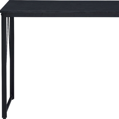 47" Black Writing Desk