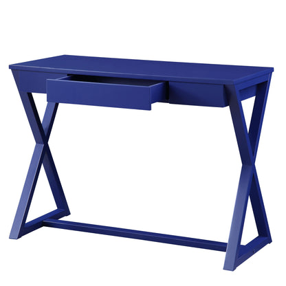 Bureau bleu de 42 po