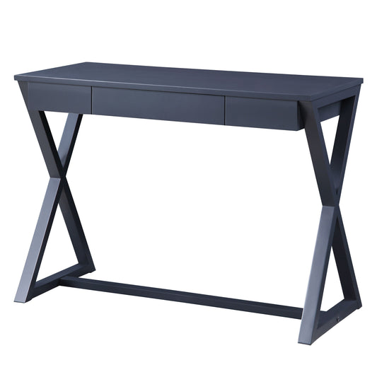 Bureau d'écriture anthracite de 42 po