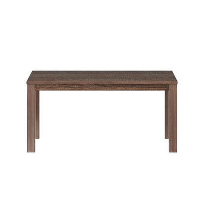 35" Espresso Solid Wood Dining Table