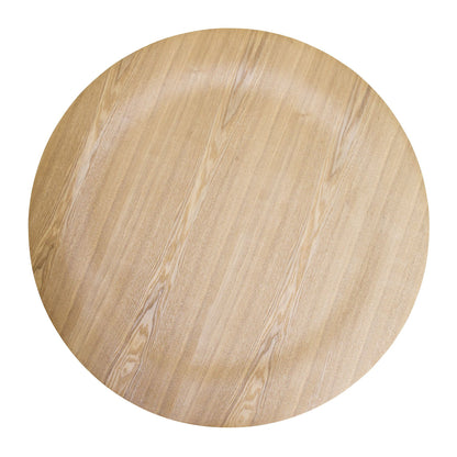 Table basse ronde naturelle de 34 po