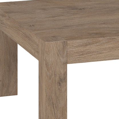 Table basse carrée grise de 34 po