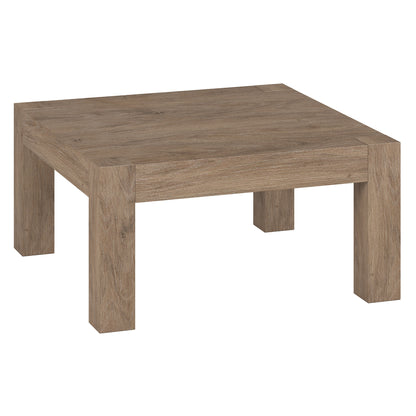 Table basse carrée grise de 34 po