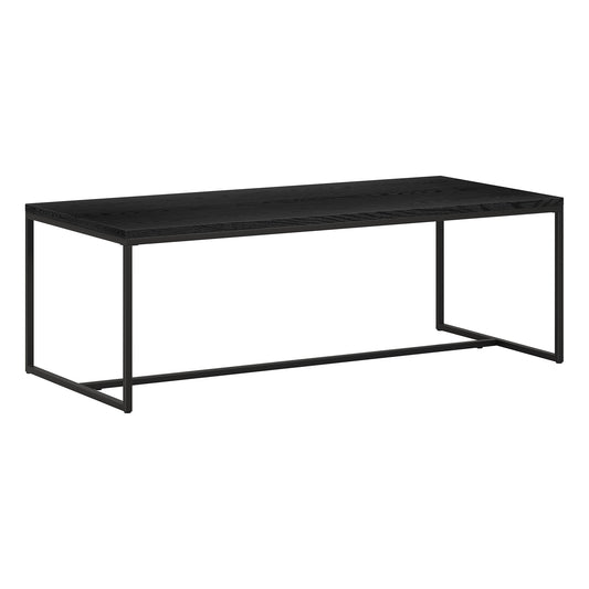 Table basse noire de 47 po