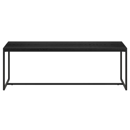 Table basse noire de 47 po