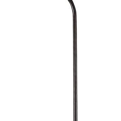 68" Bronze Adjustable Traditional Shaped Floor Lamp With Beige Empire Shade